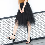 MIDI Mauve Skirt Summer Skirt Tulle Skirt Skirt Golden Edge Skirt