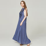 Beth Dutton Bohemian Summer Spring Midi Dress Summer Beaded Backless