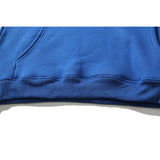 Kanye West Sunday Service Hoodie Vintage Klein Blue Hooded Sweater Stars Printing Plus Velvet