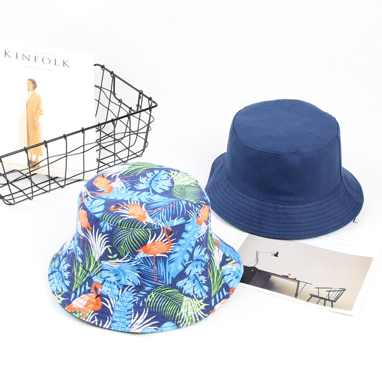Bucket Hat Fishing Cap Cotton Print Fisherman Hat Men and Women Art Vintage Sunshade Bucket Hat Casual Hat