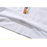 Nirvana T Shirt Rock Distressed Couple Loose Retro T-Shirt Fog