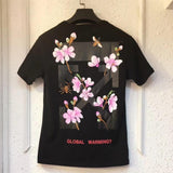 Off White T Shirt Printed Round Neck Plus Size Men'S Clothing Short Sleeve Tshirt Owt