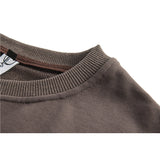 Crew Neck Sweatshirts for Men Men's Clothing Autumn Printing Casual round Neck Sweater Boys