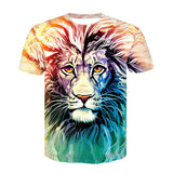Skull Apparel Digital Printed round Neck