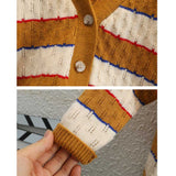 Toddler Boys Sweater Children's Cardigan Spring and Autumn Knitted