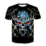 Skull Apparel Digital Printed round Neck