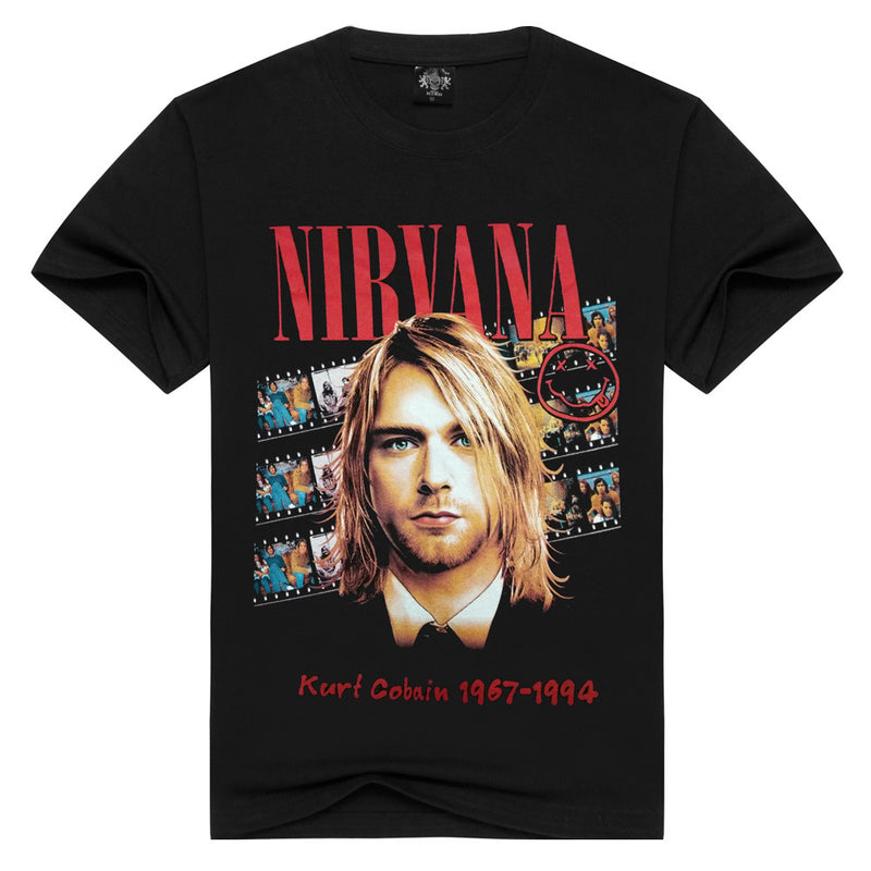 Nirvana T Shirt Rock 3dt T-Shirt Print
