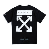 Off White T Shirt Spring And Summer Print Men'S And Women'S Short Sleeve Tshirt Owt