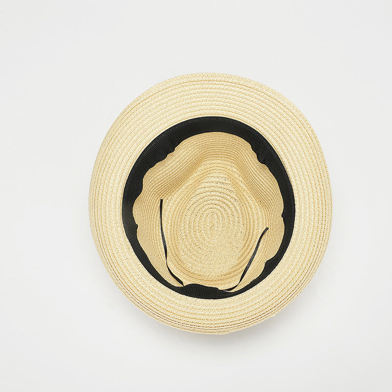 Straw Hat Cowboy Hat Kids Sun Shade Outing Sun Straw Hat