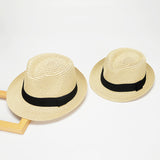 Straw Hat Cowboy Hat Kids Sun Shade Outing Sun Straw Hat