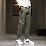 Cuffed Cargo Pants Men's Spring and Summer Pants Men's Spring Loose