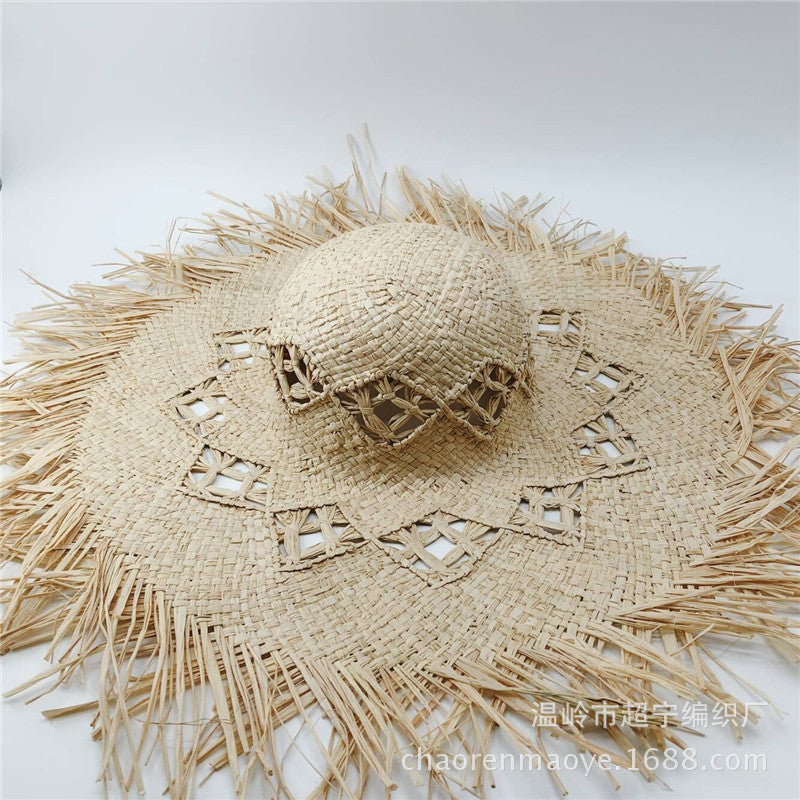 Big Hats Straw Hat Summer Women's Seaside Beach Hat