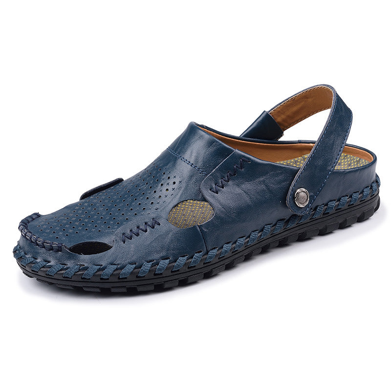 Men Sandals Indoor and Outdoor Beach Sandals Sport Flip Flops Comfort Casual Sandal Summer Men's Casual Beach Shoes Breathable