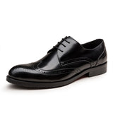 Men's Dress Shoes Classic Leather Oxfords Casual Cushioned Loafer Men's Formal Wear Business Casual Shoes