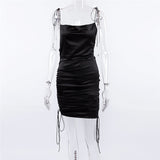 Music Festivals Rave Outfits Dress Summer Women's Backless Sexy Slim Dress