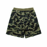 Bathing Ape Shorts Men's Shark Head Camouflage Elastic Waist Fifth Pants Middle Pants Casual Shorts