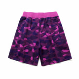 Bathing Ape Shorts Men's Shark Head Camouflage Elastic Waist Fifth Pants Middle Pants Casual Shorts