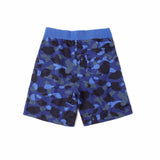 Bathing Ape Shorts Men's Shark Head Camouflage Elastic Waist Fifth Pants Middle Pants Casual Shorts