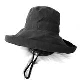 Big Hats Hat Wild Big Brim Sun Hat Female Summer Sun-Proof Bucket Hat