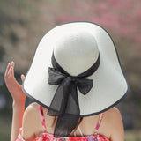 Big Hats Sun Hat Female Summer Outdoor Butterfly Straw Hat