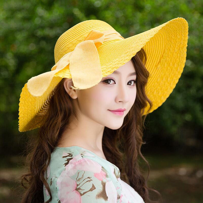 Big Hats Summer Outdoor Beach Butterfly