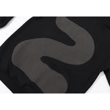 Kanye West Sunday Service Hoodie Autumn And Winter Match Stick Flame Fleece Hoodie Plus Size Loose