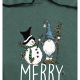 Merry and Bright Sweatshirts Merry and Bright Snowman Christmas Hoodie