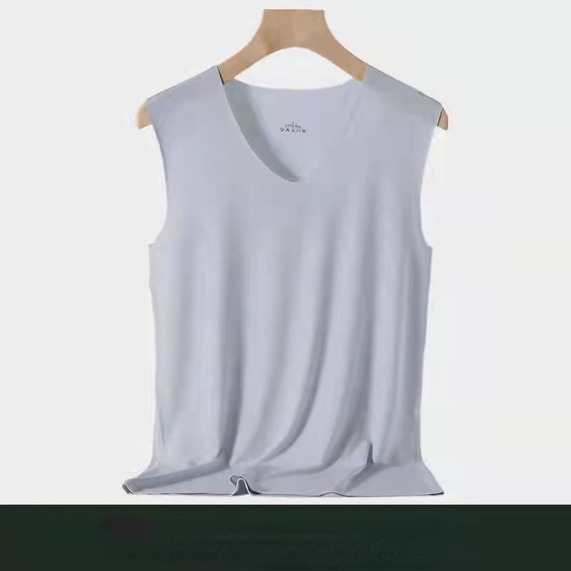 Wifebeater Shirt V-neck Waistcoat Exercise Sleeveless