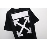 Off White T Shirt Arrow Men'S And Women'S Short Sleeve Tshirt Plus Size Casual Top Owt