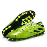 Football Shoes Elastic Band Neckline Adult and Children Soccer Shoes Men's and Women's Lawn Competition Training Shoes
