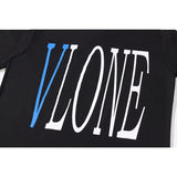 Vlone T Shirt Hip Hop Men'S And Women'S T-Shirt Couple Wear