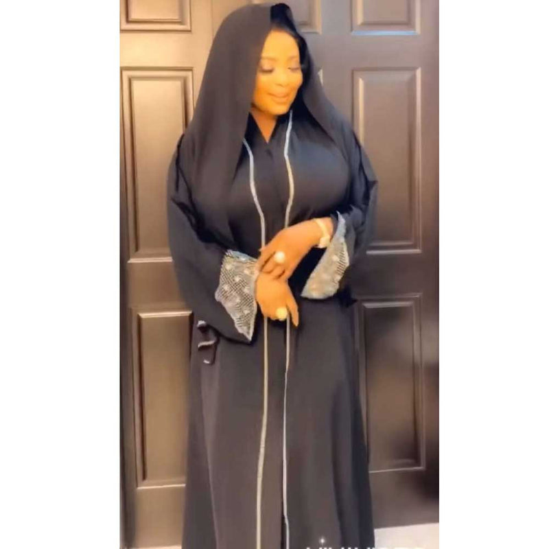 African Women's Wear Muslim Robe Dress African Dashiki Ankara Styles Dress