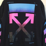 Off White Sweatshirt Autumn And Winter Trends Arrow Casual Round Neck Sweater Owt