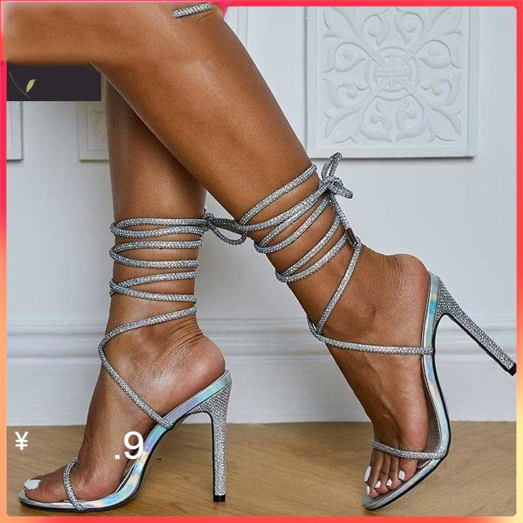 Nude Strappy Heels High Heels Sandals