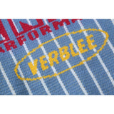 Men Sweater Letter Jacquard Striped Sweater Men's Loose V-neck Sweater Pullover