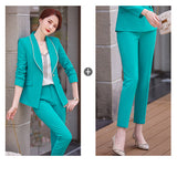 Interview Suit Women's Pink Blazer Women's Casual Suit