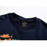 Crew Neck Sweatshirts for Men Men's Autumn round Neck Sweater Men's and Women's Casual Jacket