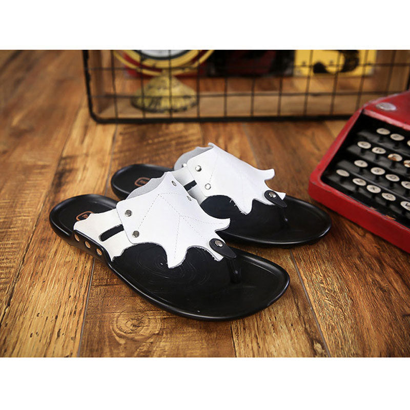 Men's Summer Men's Sandals Refreshing Breathable Flip-Flops Flat Slippers