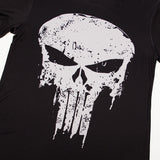 Skull T Shirt Superman Short Sleeve T-shirt Captain America Sports Tights Men's Fitness