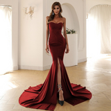 Skin Tight Long Dresses Dress Solid Color Gown