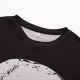 Skull T Shirt Superman Short Sleeve T-shirt Captain America Sports Tights Men's Fitness