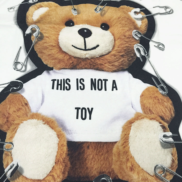 Moschino T Shirt Summer Pure Cotton T-Shirt Men And Women