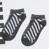 Off White Socks Ankle Socks Men's Cotton Men's Socks Sports Socks