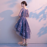 Mauve Dress Bridesmaid Banquet Evening Dress Dinner Suit Women