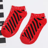 Off White Socks Ankle Socks Men's Cotton Men's Socks Sports Socks