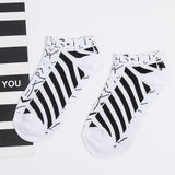 Off White Socks Ankle Socks Men's Cotton Men's Socks Sports Socks