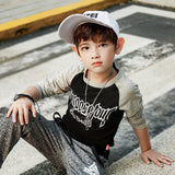 Children Long Sleeve Shirts Autumn Long Sleeve Cotton Boy Long Sleeve