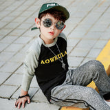 Children Long Sleeve Shirts Autumn Long Sleeve Cotton Boy Long Sleeve