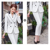 Interview Suit Women's Suit Fashion Wide-Leg