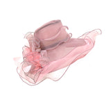 Big Hats Fashion Gauze Cap Wide Brim Hat Fluffy Curling Fashion Cap